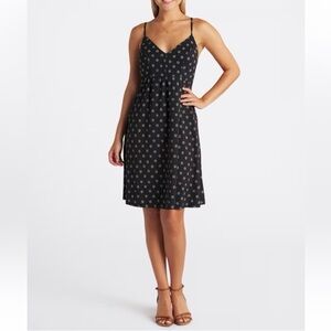 Nine Britton Black & White Fit & Flare Capsule Wardrobe Midi Dress Size Large